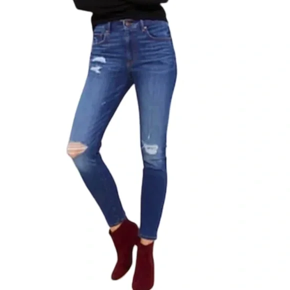 LOFT Distressed Modern Skinny Jean - Picture 1 of 5